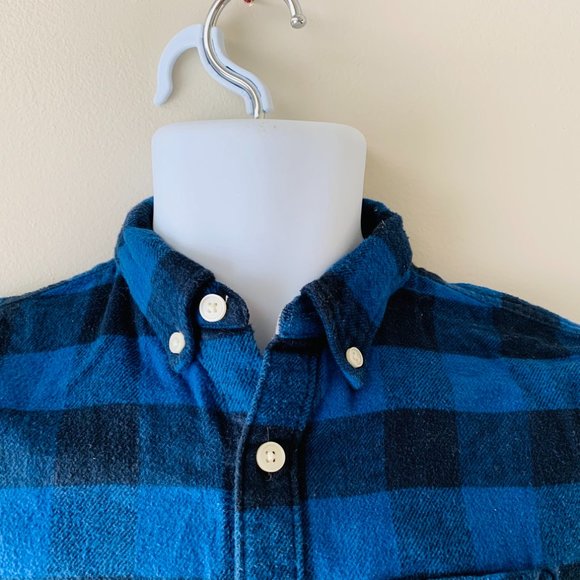🇺🇸 ABERCROMBIE KIDS flannel buffalo shirt 13/14 - Picture 9 of 15
